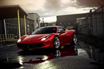 Обои для рабочего стола авто Ferrari 2015 Novitec Rosso California T