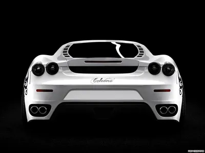 Обои для рабочего стола Ferrari F430 красных авто