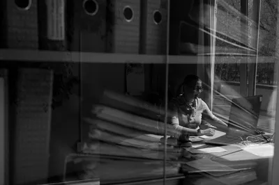 Фотография Фёдора Лаврова в стиле Windows