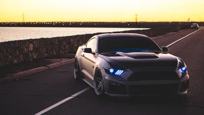 Обои Ford Mustang Shelby Автомобили Mustang, обои для рабочего стола,  фотографии ford, mustang, shelby, автомобили, серый, мегаполис Обои для рабочего  стола, скачать обои картинки заставки на рабочий стол.