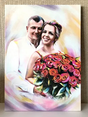 Портрет по фото (120 см х 80 см) – фотонадом.рф