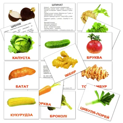 Карточки \"Еда на английском языке\"