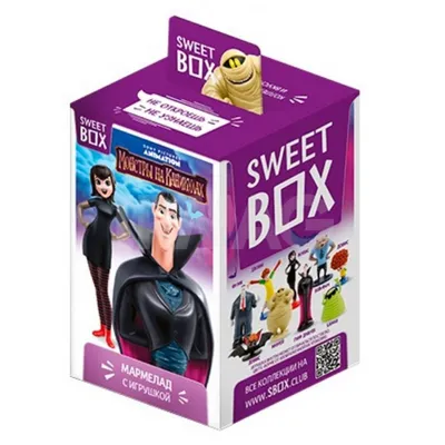 Мармелад с игрушкой SweetBox Монстры на каникулах (10 г) - IRMAG.RU