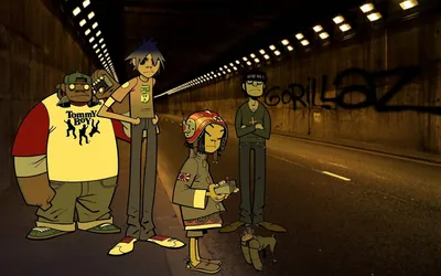 Обои Музыка Gorillaz, обои для рабочего стола, фотографии музыка, gorillaz  Обои для рабочего стола, скачать обои картинки заставки на рабочий стол.