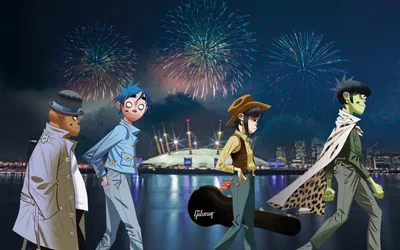 Gorillaz в Киеве: факты и цифры | Обозреватель | OBOZ.UA