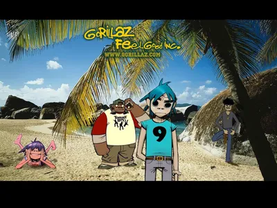 Gorillaz - Просмотреть, изменить размер и скачать HD обои / oboi7.com