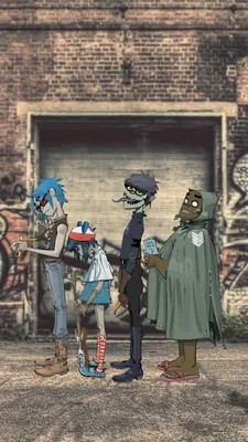 Gorillaz обои для рабочего стола, картинки, фото, 1280x1024.
