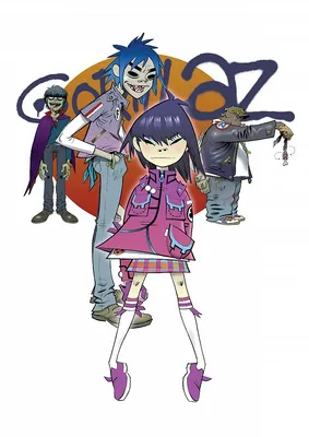Gorillaz - Просмотреть, изменить размер и скачать HD обои / oboi7.com