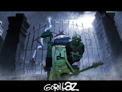 Music Gorillaz HD Wallpaper