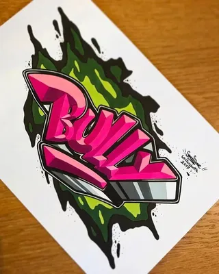 Рисунки граффити для срисовки