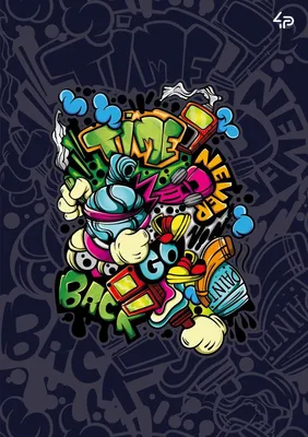 Граффити на листе (Много фото) - drawpics.ru