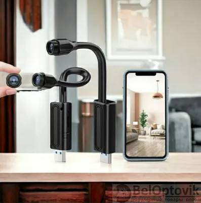 Скрытая мини камера USB WI FI W11 Full HD 1280х720 (арт: vi-12401) от 680 ₽  рублей оптом в Москве