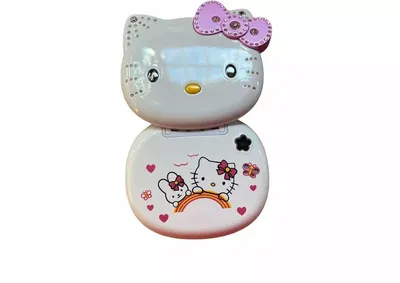 Телефон Hello Kitty раскладушка детский: 1 650 грн. - Другие игрушки для  детей Кременчуг на Olx