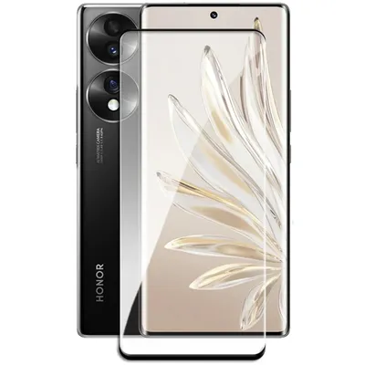 Стекло для Honor 70, полная проклейка по всему экрану