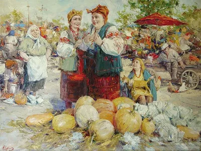 Русский дом - Народ собирается – ярмарка открывается! Где на Руси можно  было купить продукты, одежду, ткани или даже лошадь? Конечно, на ярмарках.  Они появились примерно в X веке и назывались «торги», «