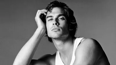 Обои на рабочий стол Актер Йен Сомерхолдер / Ian Somerhalder, обои для рабочего  стола, скачать обои, обои бесплатно