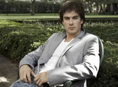 Обои на рабочий стол Мужчина, Йен Сомерхолдер, Ian Somerhalder, Деймон -  Мужчины - Картинки, фотографии