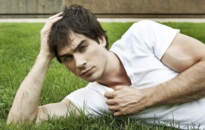 Обои актер, дневники вампира, ian somerhalder, йен сомерхолдер на рабочий  стол