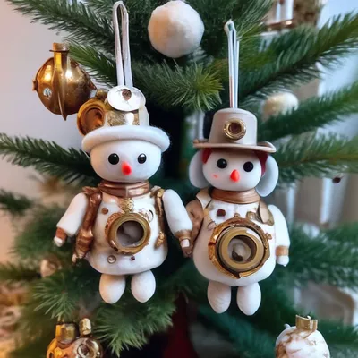 Новогодние украшения своими руками | myDecor