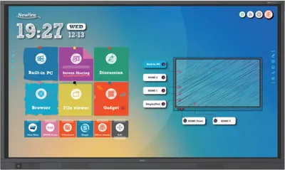 Купить: интерактивная панель newline trutouch tt-9818rs, 98\" дюймов, 4k, 20  касаний, цена - ООО ЦИФРОВАЯ АЗБУКА