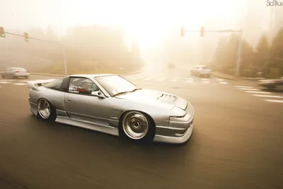 Обои для рабочего стола Ниссан 180 200 240 stance jdm 4368x2912