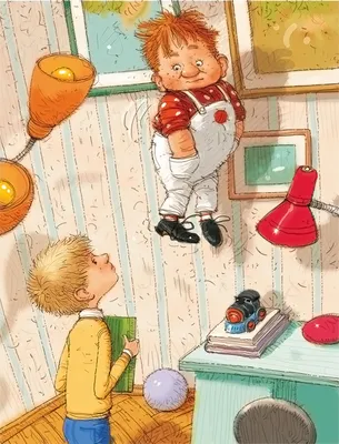 Купить «Малыш и Карлсон, который живёт на крыше», Линдгрен А. (1513013) в  Крыму, цены, отзывы, характеристики | Микролайн