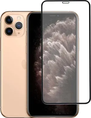 Защитное стекло 5D для Apple IPhone 11 Pro Max (Айфон 11 Про Макс) на весь  экран (Full Cover) - купить с доставкой по выгодным ценам в  интернет-магазине OZON (205308950)