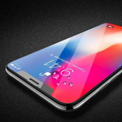 Защитное стекло для Apple iPhone XR / 11 на весь экран (черный) купить в  Минске – 🚀 Мобильные штучки