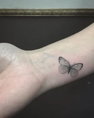 Фото Бабочки на руке
