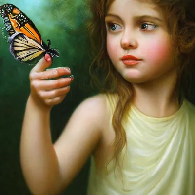 Красивая бабочка сидит на женской руке на цветном фоне :: Стоковая  фотография :: Pixel-Shot Studio