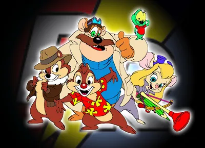 Chip 'n' Dale / Чип и Дейл спешат на помощь :: Дисней :: Мультфильмы ::  фотошоп :: рисунок :: гангстеры :: моё :: сделал сам :: персонажи ::  песочница - JoyReactor