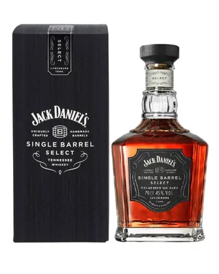 Виски Jack Daniel's Single Barrel Tennessee Whiskey (gift box) 0.75 л (Джек  Дэниэлс Сингл Баррел Теннесси в подарочной упаковке), купить в магазине в  Курске - цена, отзывы