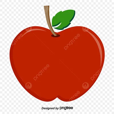 red apple rendered image PNG transparent image download, size: 2877x3499px