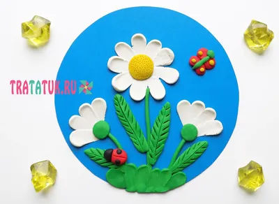 Картины из пластилина на картоне - Полесье игрушки