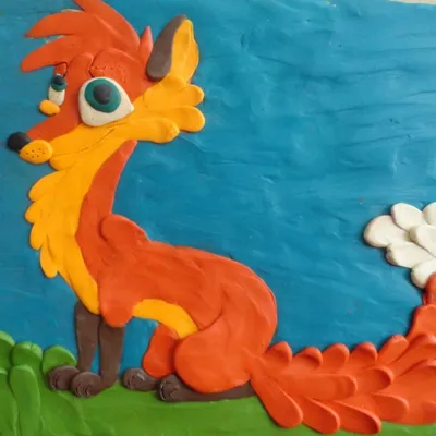 Пластилинография для детей 5-6 лет - шаблоны, пошаговый мастер-класс  создания картин