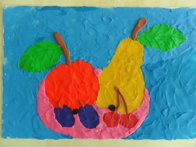 Картины из пластилина на картоне (С множеством фото) - drawpics.ru