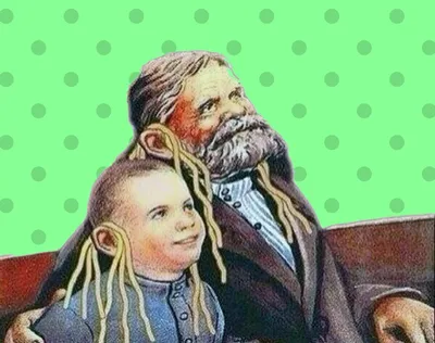 Why does \"вешать лапшу на уши\" mean to deceive someone? What do noodles and  ears have to do with lying? : r/russian