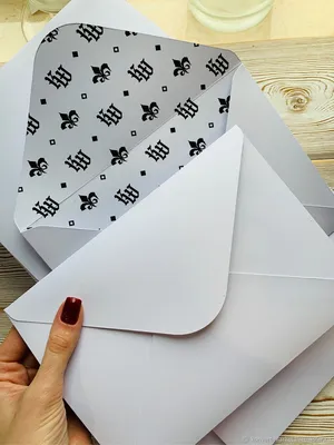 Конверт для денег Свадебный ручной работы \"Стильная открытка\" - купить с  доставкой в интернет-магазине OZON (579679069)