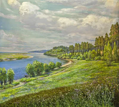 Цветы на лугу | ArtBUP - an international platform for Fine Art Paintings
