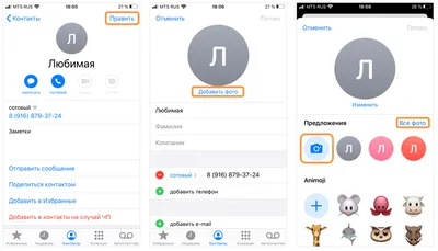 Фото контакта при звонке на весь экран iPhone – как сделать?