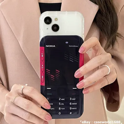 Retro Classic 3D Nokia Grain Phone Case Fr iPhone 14 Pro Max 13 Armor Back  Cover | eBay