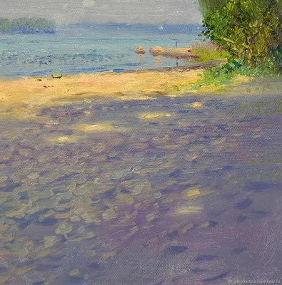Пляж, босиком, море, следы на песке» — создано в Шедевруме