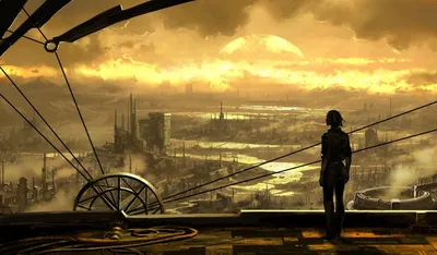 Background fantasy 1024 x 600 widescreen Wallpaper