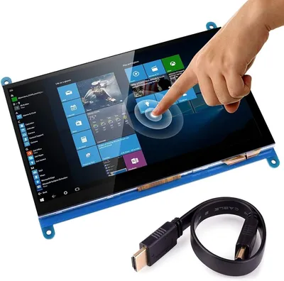 Amazon.com: Hosyond 7 Inch IPS LCD Touch Screen Display Panel 1024×600  Capacitive Screen HDMI Monitor for Raspberry Pi, BB Black, Windows 10 8 7 :  Electronics