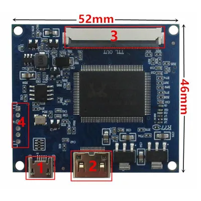 Elecrow RC070 7 inch 1024*600 LCD Display with Touch Screen