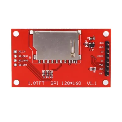 1.8\" inch 128x160 TFT LCD Shield Module SPI serial interface -Buy Online  India - KitsGuru