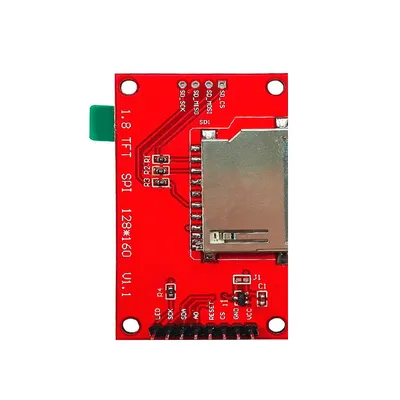 TFT дисплей 1.8″ на ST7735 128×160 px SPI - купить в Москве с доставкой по  России и СНГ