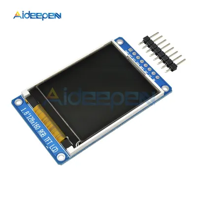 Buy 1.8 inch TFT LCD Module 4 IO driver TFT Resolution 128*160 Online in  India | Robocraze