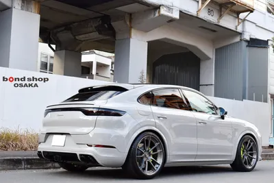 1221 Wheels | Porsche Cayenne Coupe E-Hybrid Turbo S | 1221 AP2 Apex3.0 |  22x10.0 / 22x11.5 | Brushed Gloss Gunmetal | 1221 Wheels