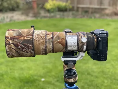 Olympus 150 400 Neoprene lens protection Premium range fabrics | eBay